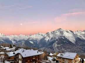 LE TORRENT, duplex au centre, calme avec deux chambres à coucher et terrasse vue montagne pour 4 personnes